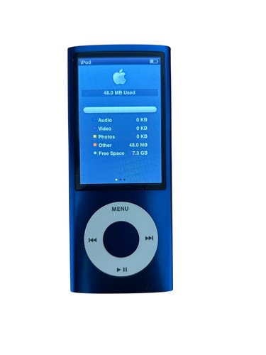 Ipod nano 5th 8gb blau - ipod, model